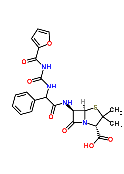 呋苄西林结构式_54661-82-4结构式