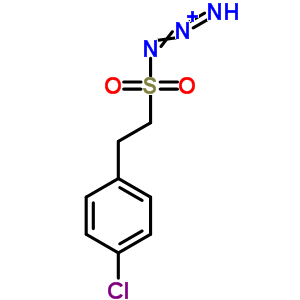 Benzeneethanesulfonylazide, 4-chloro- Structure,54664-52-7Structure