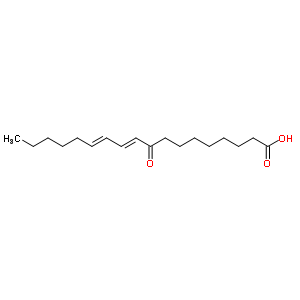 9-Oxo-10,12-octadecadienoic acid Structure,54665-32-6Structure