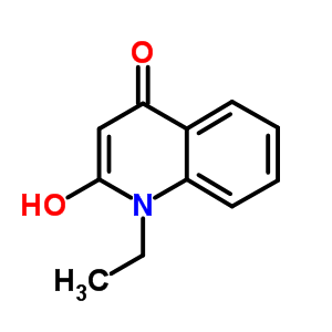 1-Ethyl-4-hydroxy-2(1h)-quinolinone Structure,54675-30-8Structure