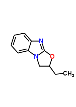 Oxazolo[3,2-a]benzimidazole,2-ethyl-2,3-dihydro-(9ci) Structure,54700-19-5Structure