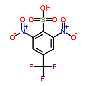 2,6-Dinitro-4-trifluoromethylbenzenesulfonic acid Structure,54729-99-6Structure