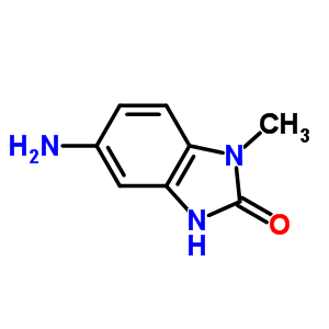 5-氨基-1,3-二氢-1-甲基-2H-苯并咪唑-2-酮结构式_54732-89-7结构式