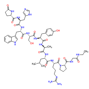 6-D-alanine-10-(n-ethylglycinamide)-luteinizinghormone-releasing factor (swine) Structure,54797-49-8Structure