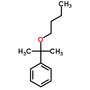 Butyl (α,α-dimethylbenzyl) ether Structure,54815-20-2Structure