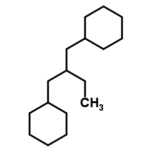 1,1’-(2-Ethyl-1,3-propanediyl)biscyclohexane Structure,54833-34-0Structure