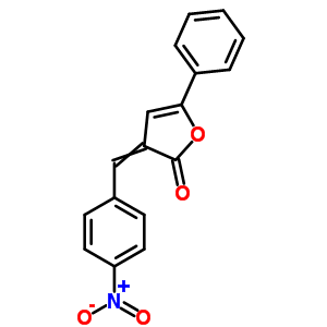 3-(4-Nitrobenzylidene)-5-phenylfuran-2(3h)-one Structure,54833-77-1Structure