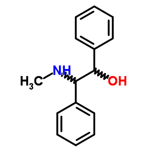 N-甲基-1,2-二苯基乙醇胺结构式_54852-85-6结构式