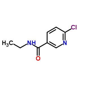 6-Chloro-n-ethylnicotinamide Structure,54864-84-5Structure