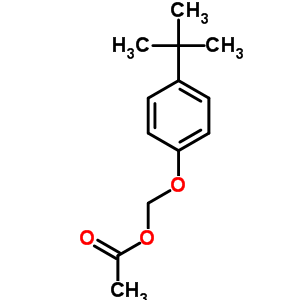 (4-Tert-butylphenoxy)methanol acetate Structure,54889-98-4Structure