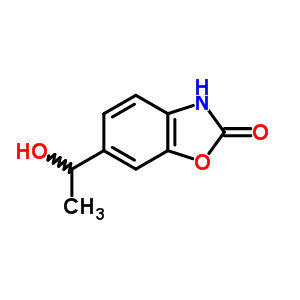 6-(1-Hydroxyethyl)benzoxazol-2(3h)-one Structure,54903-17-2Structure