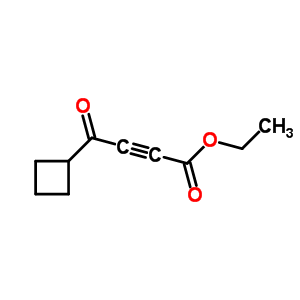 4-Cyclobutyl-4-oxo-2-butynoic acid ethyl ester Structure,54966-51-7Structure