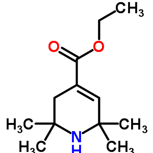 1,2,3,6-Tetrahydro-2,2,6,6-tetramethyl-4-pyridinecarboxylic acid ethyl ester Structure,54996-03-1Structure