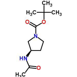 (R)-1-boc-3-acetamidopyrrolidine Structure,550371-67-0Structure