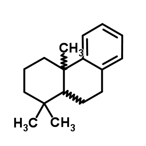 1,2,3,4,4A,9,10,10aβ-八氢-1,1,4aβ-三甲基菲结构式_55090-42-1结构式