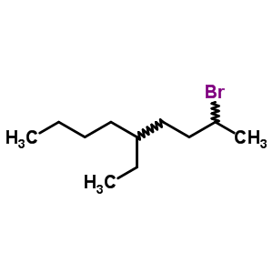 2-Bromo-5-ethylnonane Structure,55162-38-4Structure