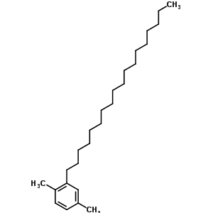 1,4-Dimethyl-2-octadecylbenzene Structure,55191-39-4Structure