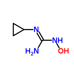 N-环丙基-n-羟基胍结构式_551935-92-3结构式