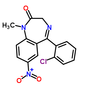 Methylclonazepam Structure,5527-71-9Structure