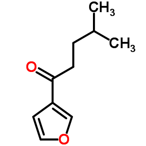 1-Furan-3-yl-4-methylpentan-1-one Structure,553-84-4Structure