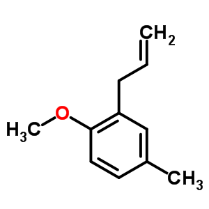 3-(2-Methoxy-5-methylphenyl)-1-propene Structure,55469-26-6Structure