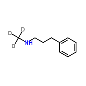 N-(甲基-d3)-3-苯基丙胺结构式_55469-88-0结构式