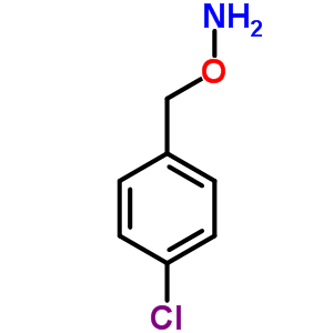 O-[(4-氯苯基)甲基]羟胺结构式_5555-51-1结构式