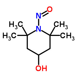 2,2,6,6-Tetramethyl-1-nitrosopiperidin-4-ol Structure,55556-90-6Structure