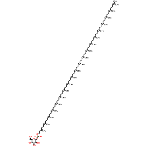 Dolichol monophosphate mannose Structure,55598-56-6Structure