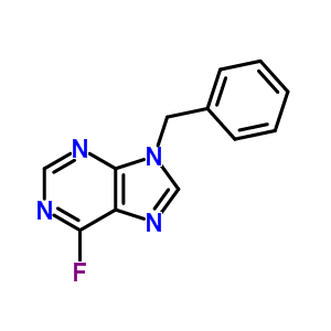 6-氟-9-苄基嘌呤结构式_55600-75-4结构式