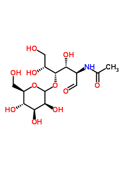 2-乙酰氨基-2-脱氧-4-o-(beta-d-甘露吡喃基)-d-葡萄糖结构式_55637-63-3结构式