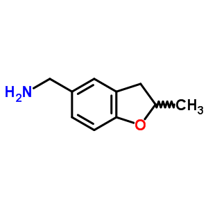 C-(2-Methyl-2,3-dihydro-benzofuran-5-yl)-methylamine Structure,55746-19-5Structure