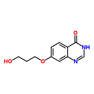 7-(3-Hydroxypropoxy)-4(3h)-quinazolinone Structure,557770-89-5Structure