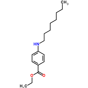 Ethyl 4-(octylamino)benzoate Structure,55791-74-7Structure