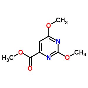 Methyl 2,6-dimethoxypyrimidine-4-carboxylate Structure,55878-45-0Structure