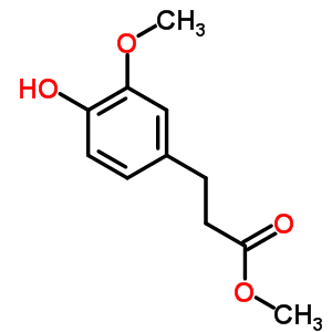 Methyl 3-(4-hydroxy-3-methoxyphenyl)propanoate Structure,56024-44-3Structure