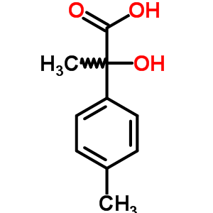 (R)-2-羟基-2-甲基(4-甲基苯)乙酸结构式_56031-84-6结构式