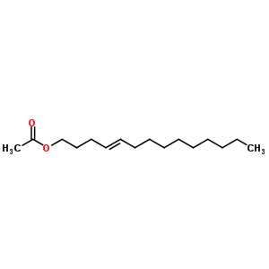 (4E)-4-tetradecen-1-yl acetate Structure,56209-67-7Structure