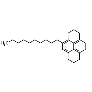 4-Decyl-1,2,3,6,7,8-hexahydropyrene Structure,56247-94-0Structure