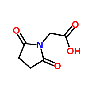 (2,5-Dioxopyrrolidin-1-yl)acetic acid Structure,5626-41-5Structure