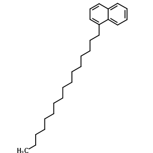 Hexadecyl-naphthalen Structure,56388-47-7Structure