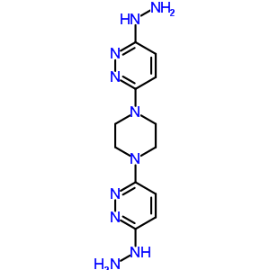 6,6’-(1,4-Piperazinediyl)bis(3(2h)-pyridazinone)dihydrazone Structure,56393-13-6Structure