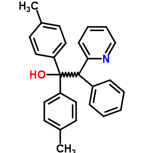 2-Pyridineethanol ,alpha,alpha-bis(4-methylphenyl)-beta-phenyl- Structure,56501-73-6Structure