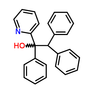 1,2,2-Triphenyl-1-pyridin-2-yl-ethanol Structure,56501-78-1Structure