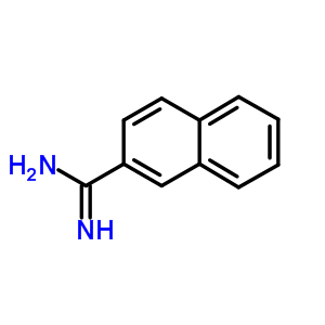 2-Naphthalenecarboximidamide Structure,5651-14-9Structure