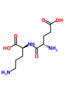 (4S)-4-amino-4-[[(1s)-4-amino-1-carboxy-butyl ]carbamoyl ]butanoic acid Structure,56523-61-6Structure