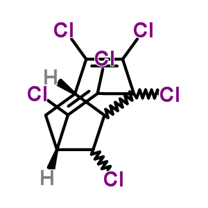 Beta-chlordene Structure,56534-03-3Structure