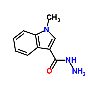 1-Methyl-1h-indole-3-carbohydrazide Structure,56559-62-7Structure