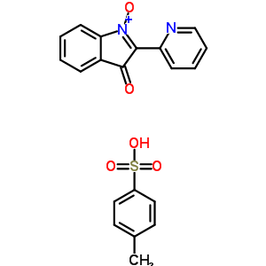 2-(2-Pyridinyl)-(3h)-indol-3-one-1-oxide 4-methylbenzenesulfonate Structure,56583-49-4Structure