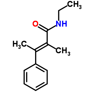 α,β-dimethyl-n-ethylcinnamamide Structure,56604-81-0Structure